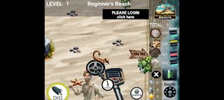 Metal detector beach - Screenshot 2