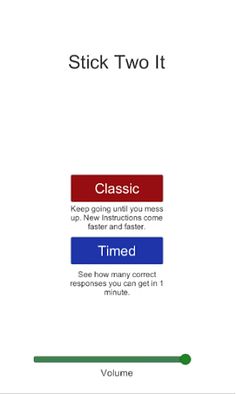 Stick Two It - Screenshot 1