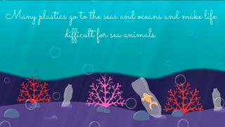 Super Octopus vs Plastic Pollu - Screenshot 2