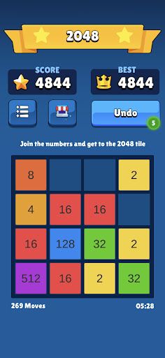 2048 Original Puzzle Game - Screenshot 4