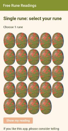 Free Rune Readings - Screenshot 3