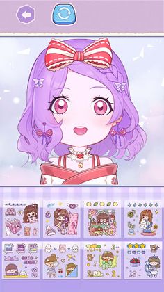 Handbook Sticker Girls Games - Screenshot 4