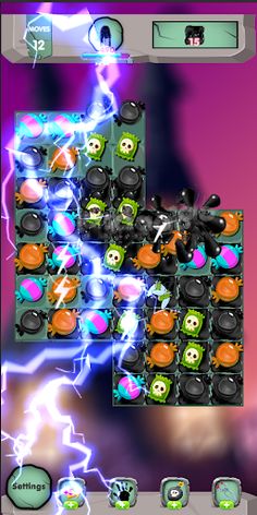 Ghoul Candy - Match 3 - Screenshot 1