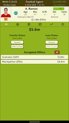 Football Agent - Screenshot 2