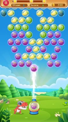 Dino trainers puzzle bobble - Screenshot 4