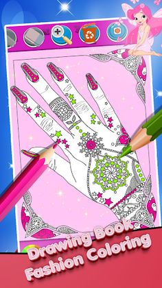 Drawing Book Fashion Coloring - Screenshot 3