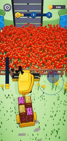 Flower Harvester 3D - Screenshot 3