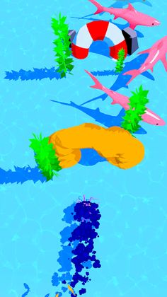 Octopus Hide 3D - Screenshot 2