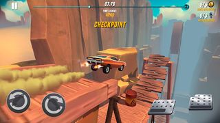 Racing Terrain Car Stunt Trial - Screenshot 3