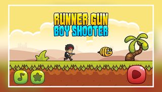 online shooting games -Runner - Screenshot 1