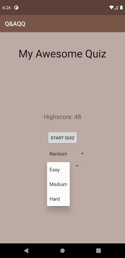 Q&A Random Quiz - Screenshot 2