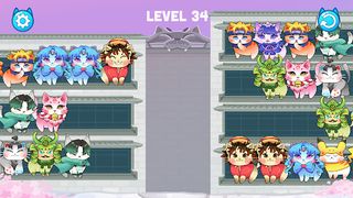 Cat Sort Color: Classic Puzzle - Screenshot 2