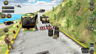 Army bus driving games 3d - Screenshot 2