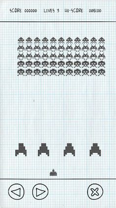 Scribbled Invaders - Screenshot 3