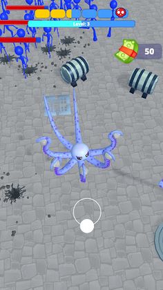 Octo Survivor - Screenshot 1