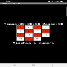 Il gioco del 15 - Screenshot 1