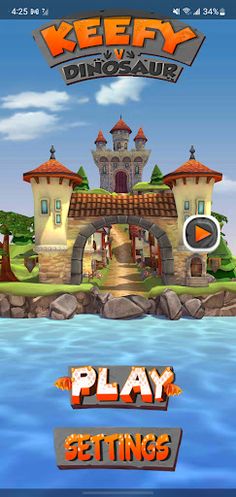 Keefy v Dinosaur - Screenshot 1