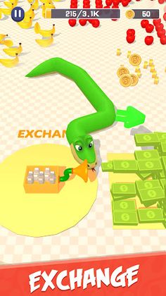 Snake Idle - Worm Game - Screenshot 2