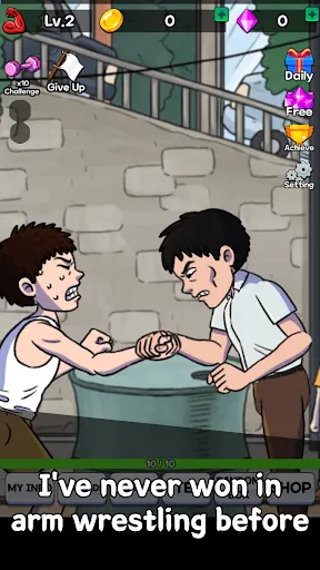 Arm Wrestling Clicker - Screenshot 2