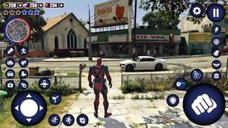 Miami Rope Hero Spider Games - Screenshot 3