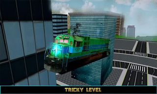 Flying Train Driver 3D 2020 - Screenshot 1