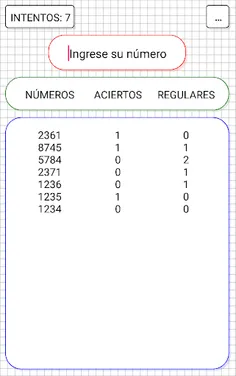 Adivinar el número - Screenshot 3