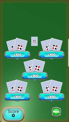 Hold'em Solitaire - Screenshot 1