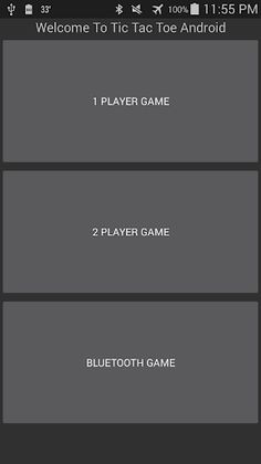 Tic Tac Toe For Android - Screenshot 1