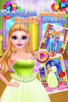 Fashion Makeup Party Salon - Screenshot 1