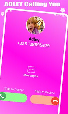 A For Adley Fake call Video - Screenshot 3