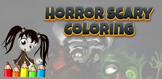 coloring scary horror - Screenshot 1