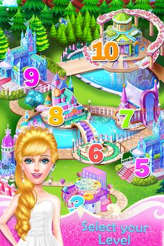 Princess makeup & dressup - Screenshot 2