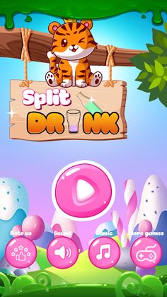 Split drink: Water Sort Puzzle - Screenshot 1