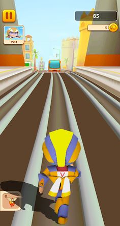 Subway Vir The Robot Hero Game - Screenshot 4