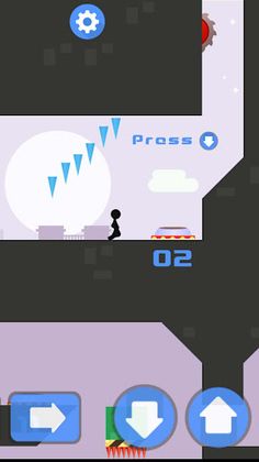 StickyMan Game - Screenshot 1