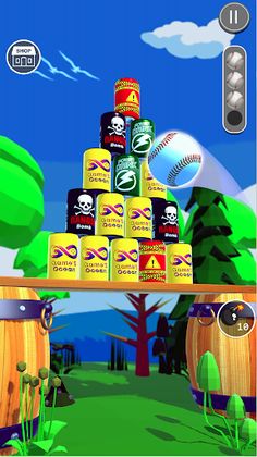 Can Crusher Knockdown 3D Game - Screenshot 4