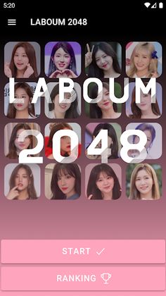 LABOUM 2048 Game - Screenshot 1