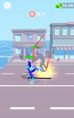 Draw Fight: Kick Him - Screenshot 3