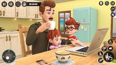 Dad Simulator 3D Family Games - Screenshot 2