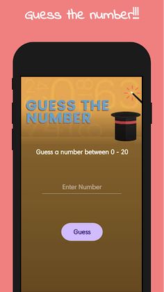 Guess game - Screenshot 1