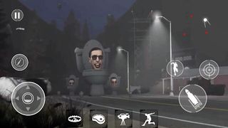 Kamera Toilet Monster War Game - Screenshot 1