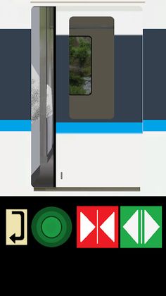 DoorSim - 2D Train Door Simula - Screenshot 2
