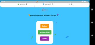 Bac de Français 2024 quiz - Screenshot 2