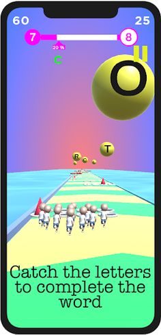 Runner Wordly Catcher - Screenshot 1