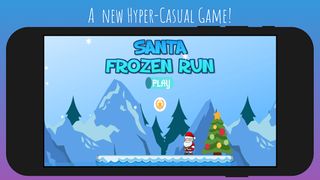 Santa Frozen Run - Screenshot 1