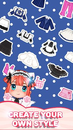 Chibi Fashion Dress Up Story - Screenshot 1