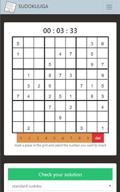 SUDOKU 1vs1 - Screenshot 1