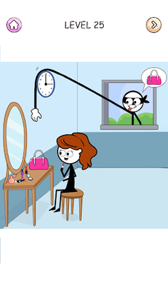 Stick Robber: Brain Puzzle - Screenshot 1