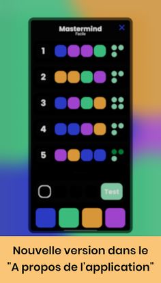 Mastermind game code breaker - Screenshot 4