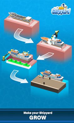 Idle Shipyard Tycoon - Ship Em - Screenshot 4